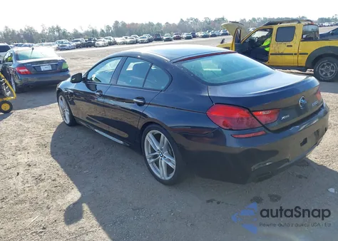 2015 BMW 650I Gran Coupe xDrive z USA, uszkodzony, nr VIN WBA6B4C53FD761333